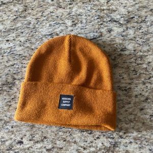 Orange beanie